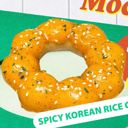 🌶️ Korean Tteokbokki (Rice Cake) Mochi Donut 🌶️